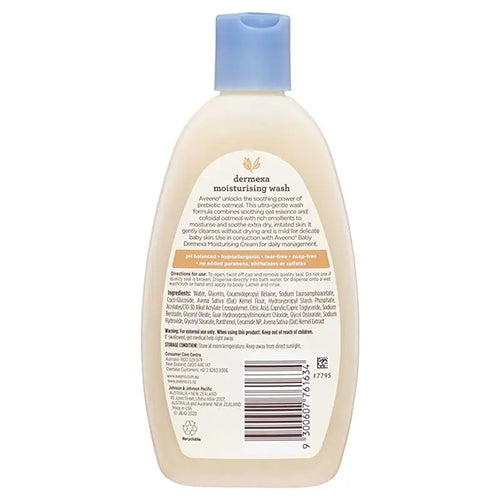 Aveeno Baby Dermexa Fragrance Free Moisturising Body Wash 236ml