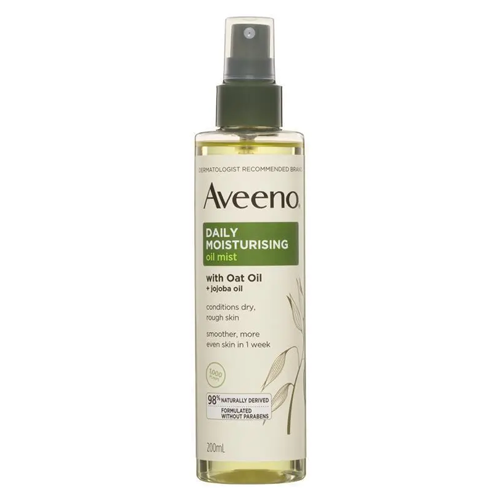 Aveeno Daily Moisturizing Oil Mist Spray with Oat and Jojoba Oil 200ml