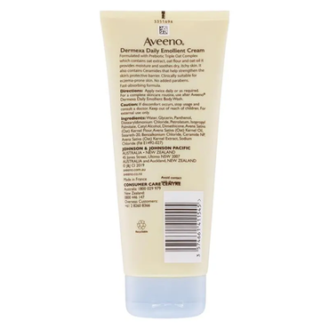 Aveeno Dermexa Daily Emollient Relieves and Sooths Body Cream 200ml