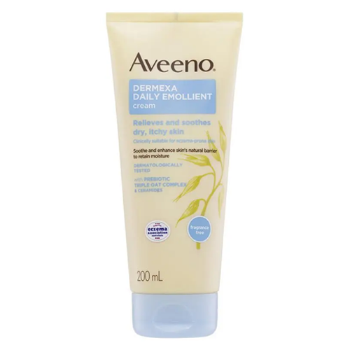 Aveeno Dermexa Daily Emollient Relieves and Sooths Body Cream 200ml
