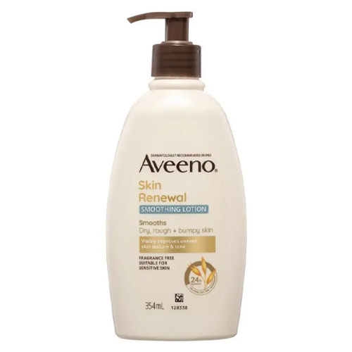 Aveeno Skin Renewal Smoothing Body Lotion for Dry, Bumpy Skin 354ml