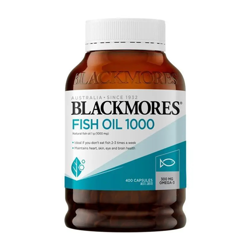 Blackmores Fish Oil 1000mg 400 Capsules