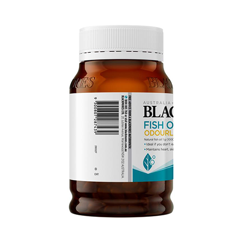 Blackmores Odourless Fish Oil 1000mg 200 Capsules