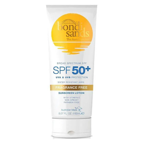 Bondi Sands SPF 50+ Fragrance Free Sunscreen Lotion 150ml