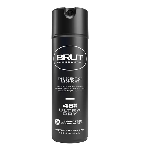 Brut The Scent of Midnight Ultra Dry Antiperspirant Spray 130g