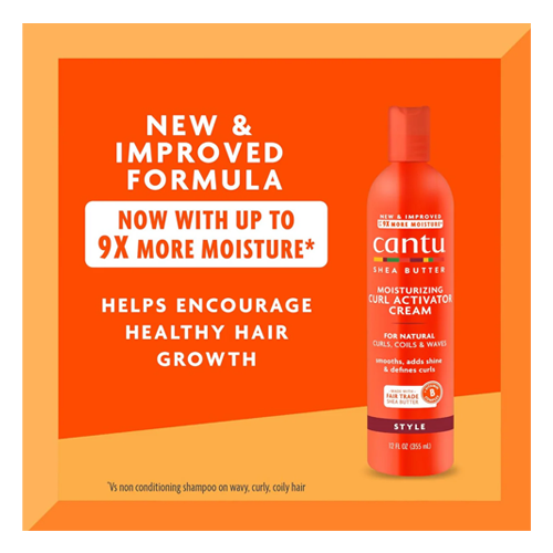 Cantu Shea Butter Moisturizing Curl Activator Cream 355ml