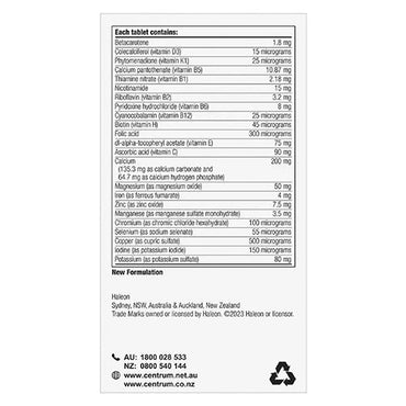 Centrum Adults Advance Multivitamin 100 Pack