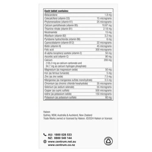Centrum Advance 100 Tablets
