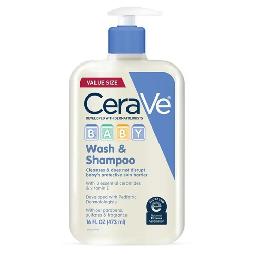 Cerave Baby Wash and Shampoo 473ml