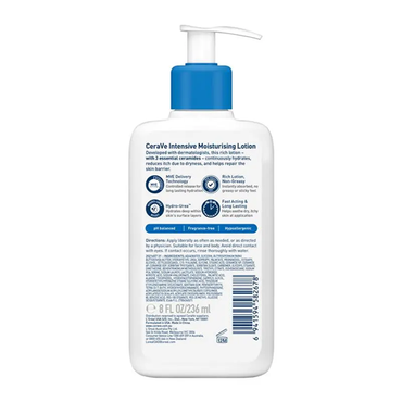Cerave Intensive Moisturising Lotion for Very Dry, Itchy Skin 236ml