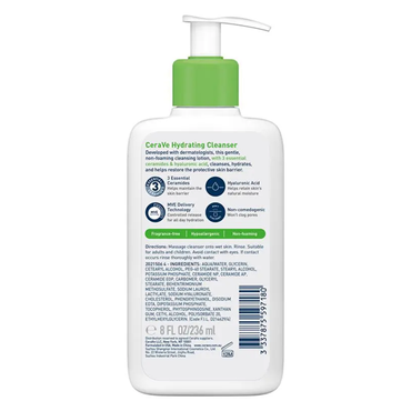 CeraVe Hydrating Cleanser for Normal to Dry Skin 236ml