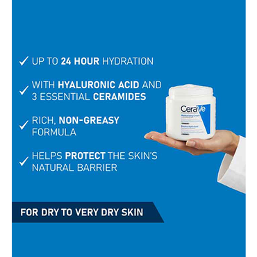 Cerave Moisturising Cream for Dry to Very Dry Skin 454g