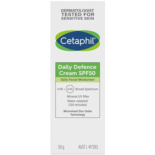 Cetaphil Daily Defense SPF 50 Facial Moisturiser 50g