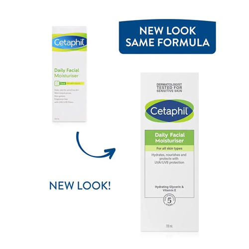 Cetaphil Daily Facial Moisturizer All Skin Types 118ml