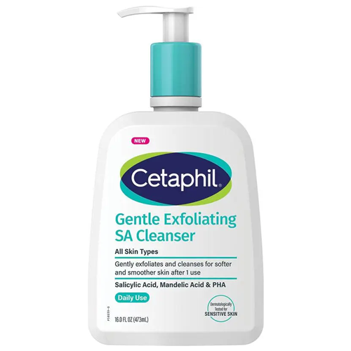 Cetaphil Gentle Exfoliating SA Cleanser for All Skin Types 473ml