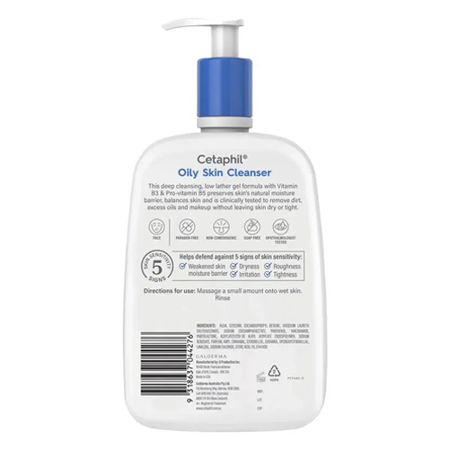 Cetaphil Oily Skin Cleanser 1.25L