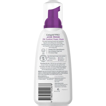 Cetaphil Pro Acne Prone Oil Control Foam Wash 236ml