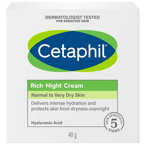 Cetaphil Rich Night Cream Normal to Very Dry Skin 48g