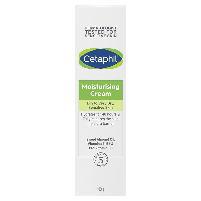 Cetaphil Moisturising Cream Dry To Very Dry,Sensitive Skin 100g