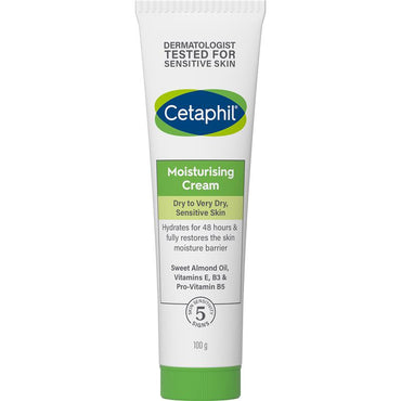 Cetaphil Moisturising Cream Dry To Very Dry,Sensitive Skin 100g