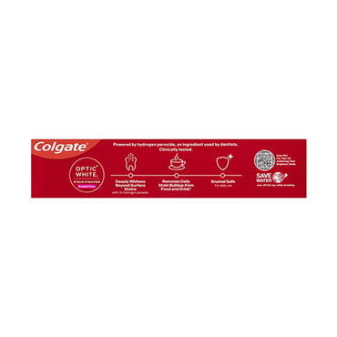 Colgate Optic White Stain Fighter Whitening Toothpaste 140g