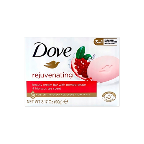 Dove Rejuvenating Beauty Bar with Pomegranate & Hibiscus Tea 90g