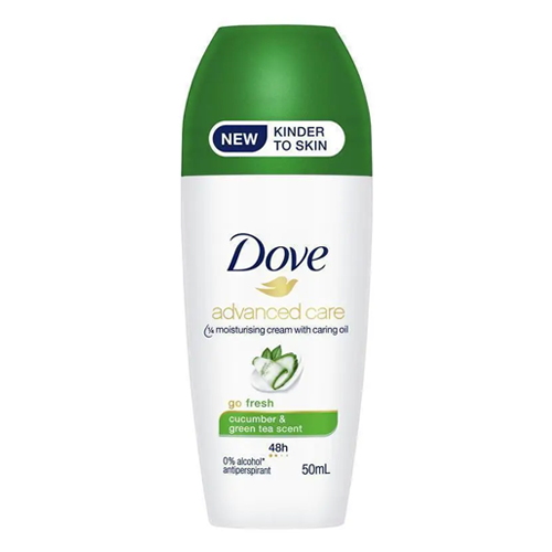 Dove Advanced Care Cucumber and Green Tea Antiperspirant Roll On 5ml