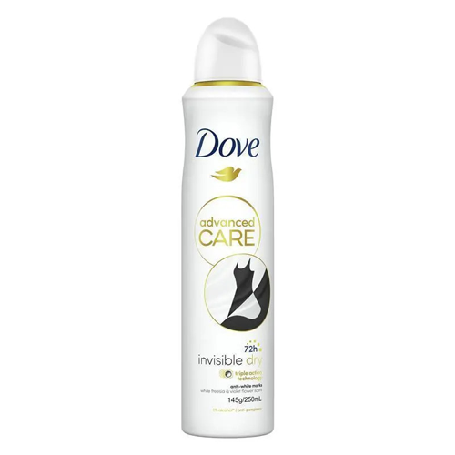Dove Advanced Care Invisible Dry Antiperspirant Spray 250ml