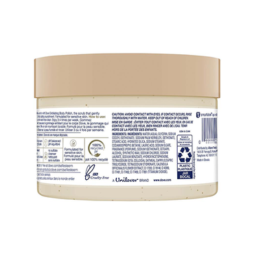 Dove Colloidal Oatmeal & Calendula Oil Exfoliating Body Polish 298g