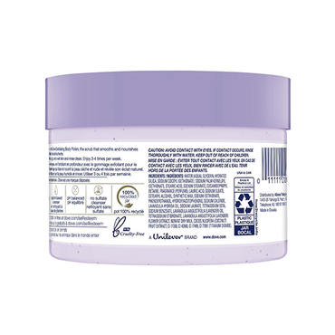 Dove Crushed Lavender & Coconut Milk Exfoliating Body Polish 298g