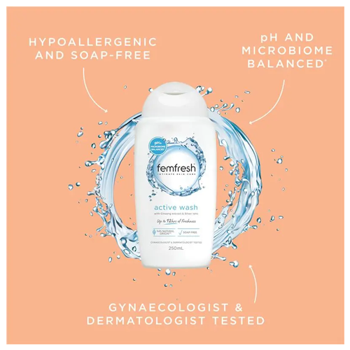 Femfresh Active Wash 250ml