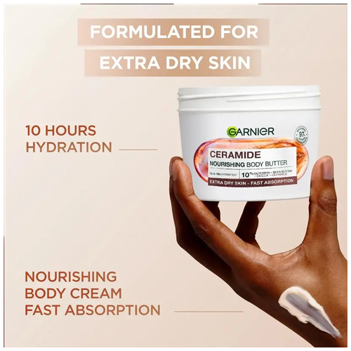 Garnier Body Superfood Cocoa and Ceramide Nourishing Body Butter 380ml