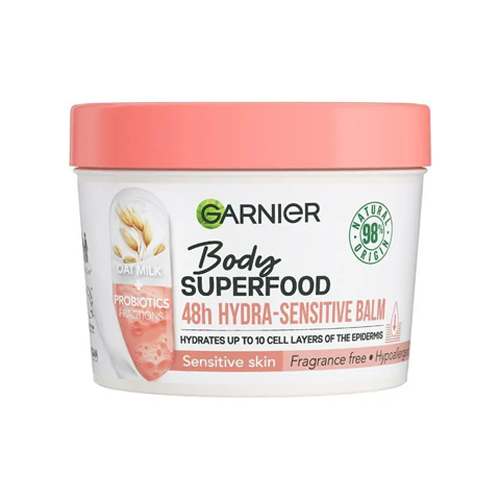 Garnier Body Superfood Oat and Probiotic 48h Hydra Sensitive Balm 380ml