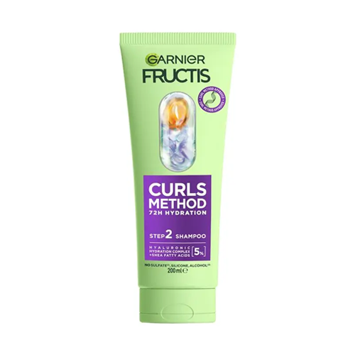Garnier Fructis Curls Method Hydration Shampoo 200ml