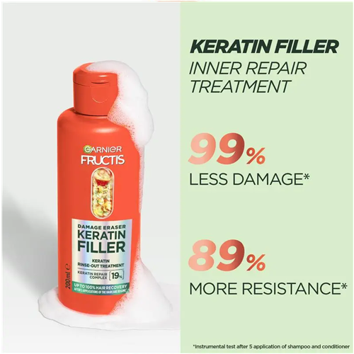 Garnier Fructis Damage Eraser Keratin Filler 200ml