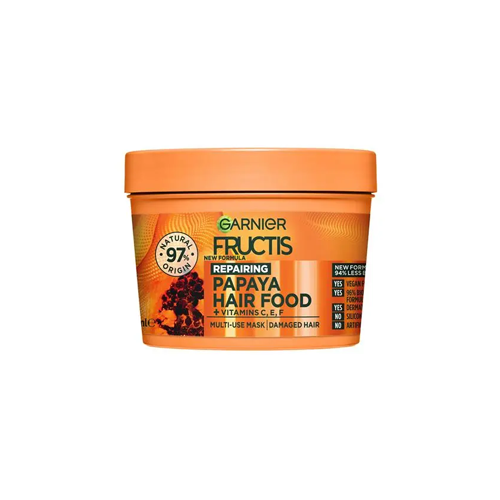 Garnier Fructis Repairing Papaya Hair Food for Damaged Hair 390ml