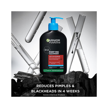 Garnier BHA Anti Blackhead Purifying Cleanser 250ml