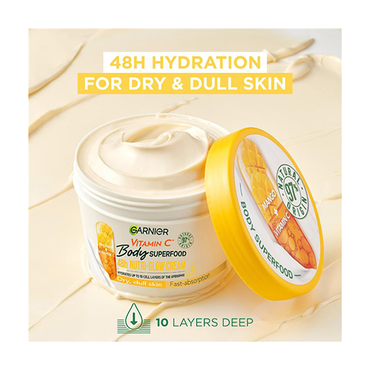 Garnier Body Super Food Vitamin C Glow Cream 380ml