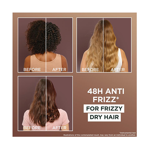 Garnier Fructis Smoothing Macadamia Hair Food For Dry,Frizzy Hair 390ml