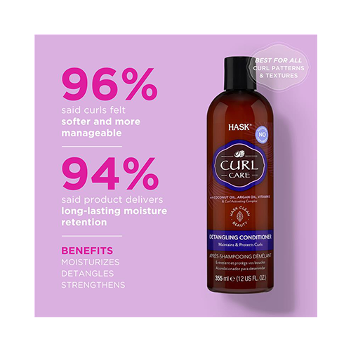 Hask Curl Care Detangling Conditioner 355ml