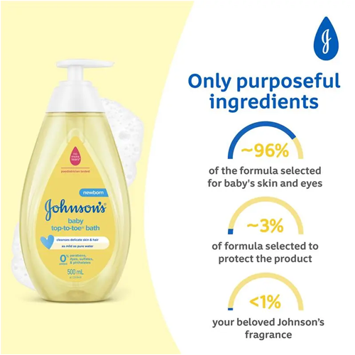 Johnson's Baby Top to Toe Bath 500ml