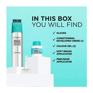 L'Oreal Magic Retouch Permanent Hair Color 4 Dark Brown