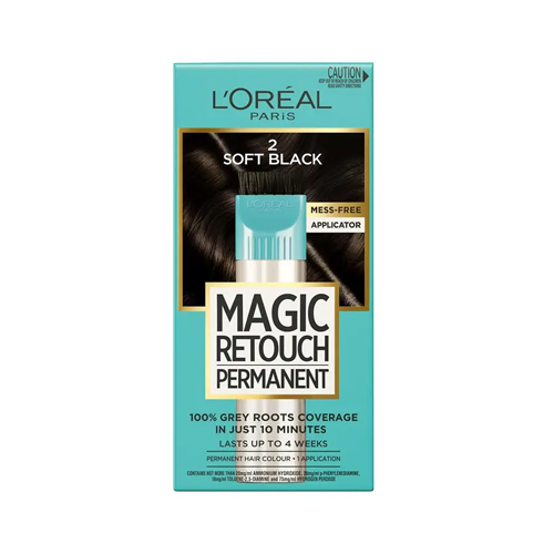L'Oreal Magic Retouch Permanent Hair Color 2 Soft Black