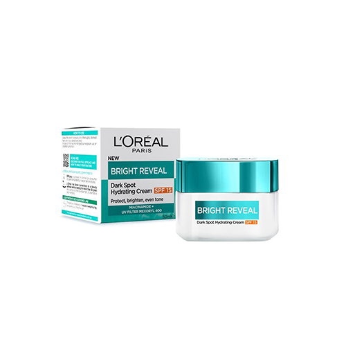 L'Oreal Bright Reveal Dark Spot Hydrating SPF 15 Cream 50ml