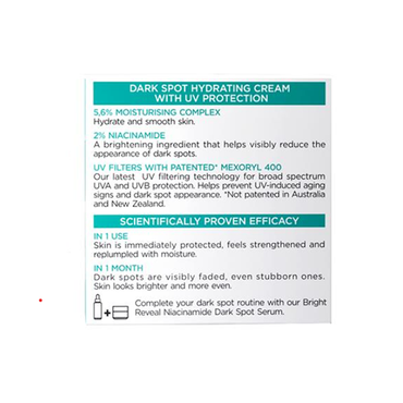 L'Oreal Bright Reveal Dark Spot Hydrating SPF 15 Cream 50ml