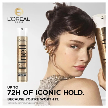 L'Oreal Elnett Extra Strong Hold Hair Spray 400ml