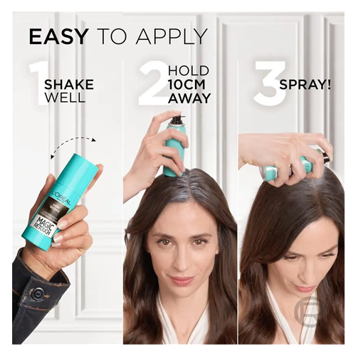 L'Oreal Paris Magic Retouch Temporary Root Concealer Spray Black