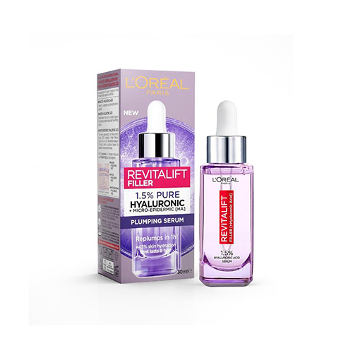 L'Oreal Revitalift Filler 1.5% Pure Hyaluronic Plumping Serum 30ml