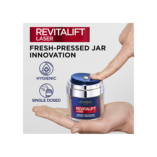 L'Oreal Revitalift Laser Retinol + Niacinamide Pressed Cream 50ml