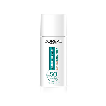 L'Oreal Bright Reveal Tinted Day Fluid SPF 50 Medium 50ml